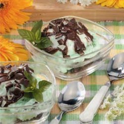 Peppermint Fudge Sundaes