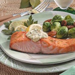 Salmon with Dijon Mayonnaise