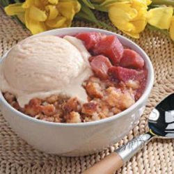 Rhubarb Cobbler