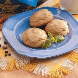 Frosted Brown Sugar Cookies