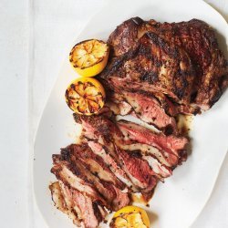 Grilled Yogurt-Marinated Leg of Lamb