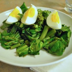 Scallion and Asparagus Salad