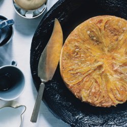 Candied-Fennel-Topped Lemon Cake