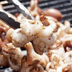 Char-Grilled Squid in Sherry Marinade