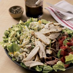 Cobb Salad with Balsamic Shallot Vinaigrette