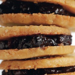 Blueberry Jam Sandwich Cookies