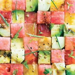 Tomato and Watermelon Salad