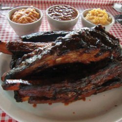 Smoked Bison Back Ribs