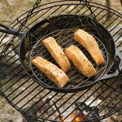 Pine-Smoked & Maple-Glazed Wild Salmon