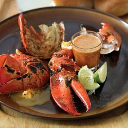 Dr. BBQ's Lobster with Chili-Lime Butter