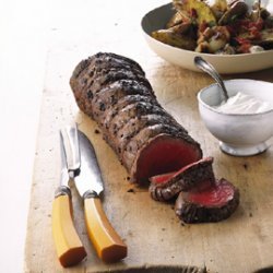 Grilled Beef Tenderloin with Potato Hobo Packs