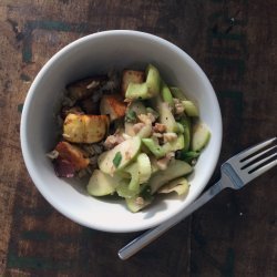 Apple, Celery, and Walnut Salad