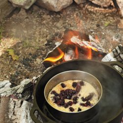 Wild Blueberry Steamed Pudding