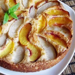 Nectarine Golden Cake