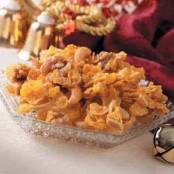 Mixed Nut-Cornflake Brittle