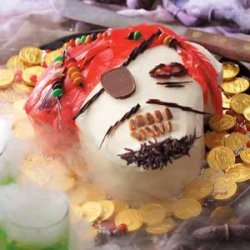 Ghostly Pirate Cake