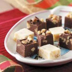 Eggnog Fudge