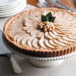 Hazelnut Pear Tart