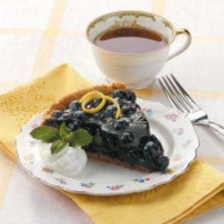 Fresh Blueberry Pie