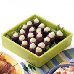 Lemon Cream-Stuffed Grapes