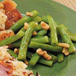 Green Beans with Walnuts