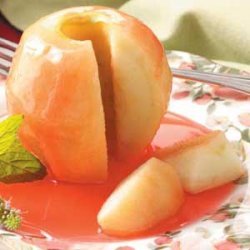 Cinnamon Poached Apples