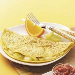 Leek 'n' Brie Omelet