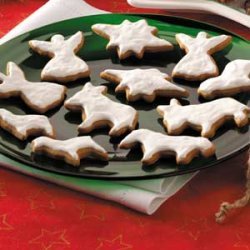 Nativity Molasses Cookies