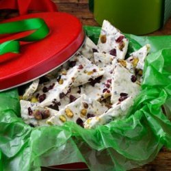 Cherry Pistachio Bark