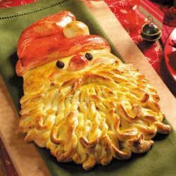 Golden Santa Bread