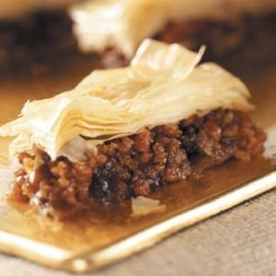 Raisin Pecan Baklava