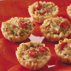 Pesto Cheese Tarts