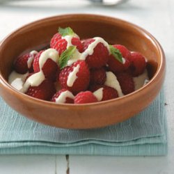 Berries with Vanilla Custard