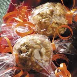 Peanut Butter Popcorn Balls