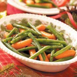 Glazed Carrots and Green Beans