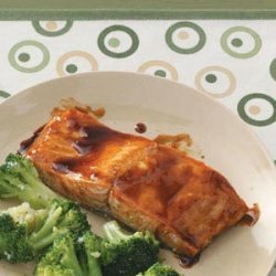 Tasty Maple Glazed Salmon