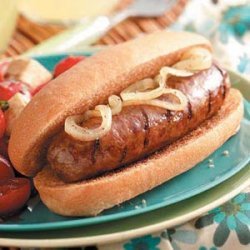 Grilled Seasoned Bratwurst