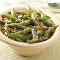 Glazed Snap Peas