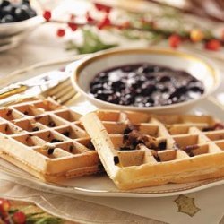 Blueberry Waffles