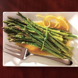 Asparagus with Citrus Dressing