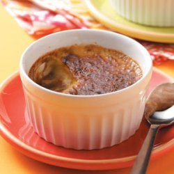 Chocolate and Vanilla Creme Brulee