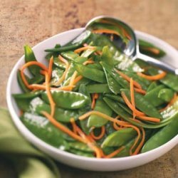 Snow Pea & Carrot Saute