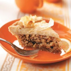 Greek Honey Nut Pie