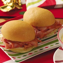 Mini Barbecued Ham Sandwiches