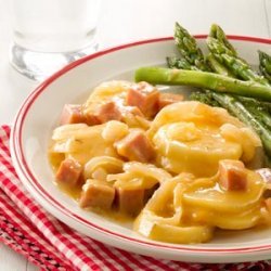 Mom's Scalloped Potatoes and Ham