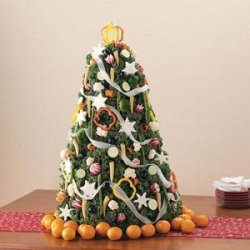 Vegetable Christmas Tree