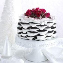 Layered Peppermint Icebox Cake