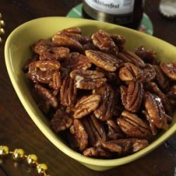 Candied Pumpkin Spice Pecans