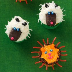 Lion and Lamb Cupcakes