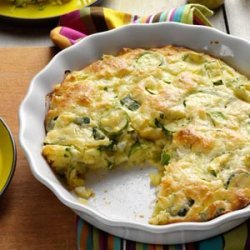 Zucchini Onion Pie